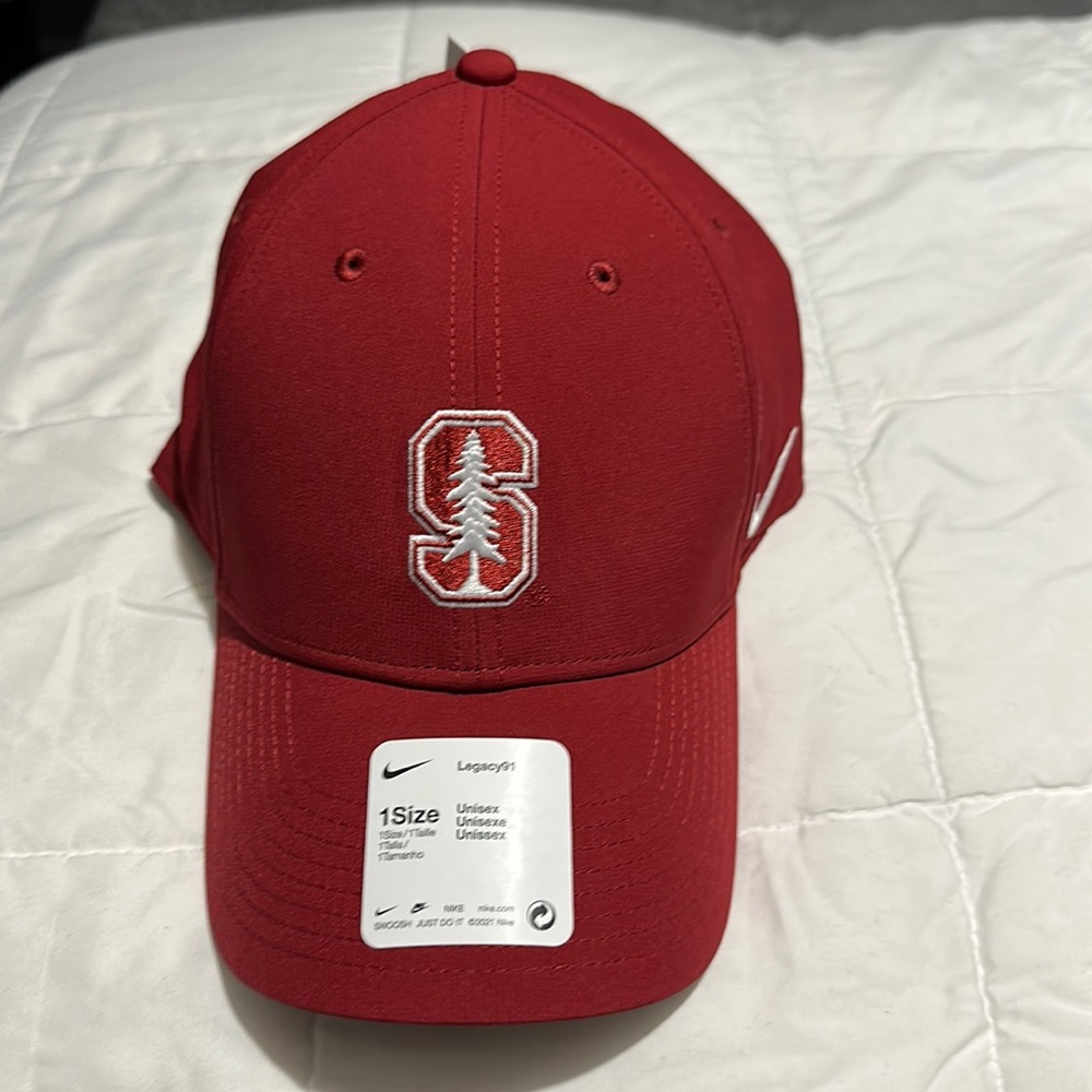Stanford University sponsored athletes hat